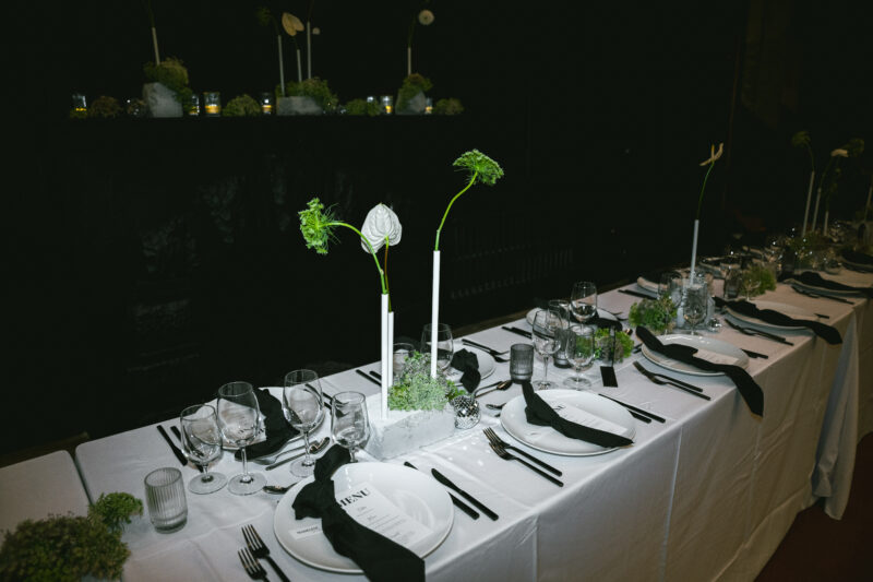 Mariage dans la grande salle