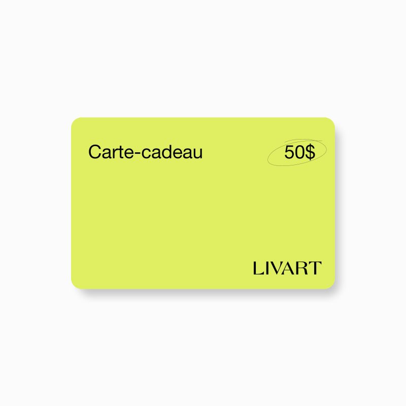Cartes-Cadeaux - $50