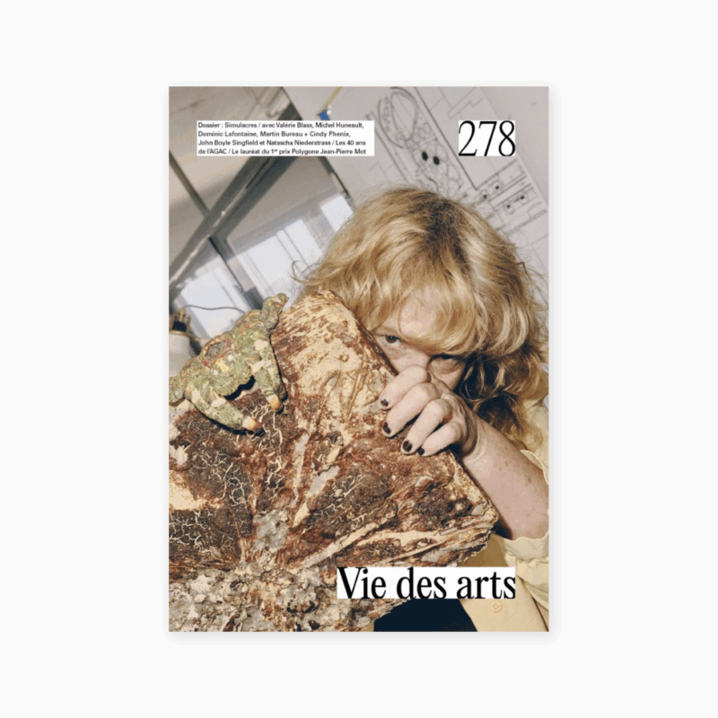 Vie des arts 278 - Simulacres